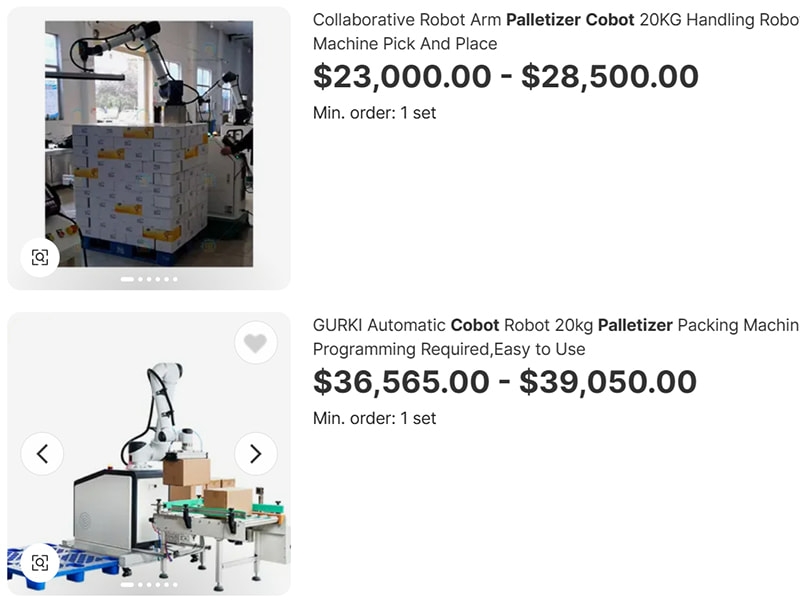 Cobot Palletizer - Packaging Machine - 14